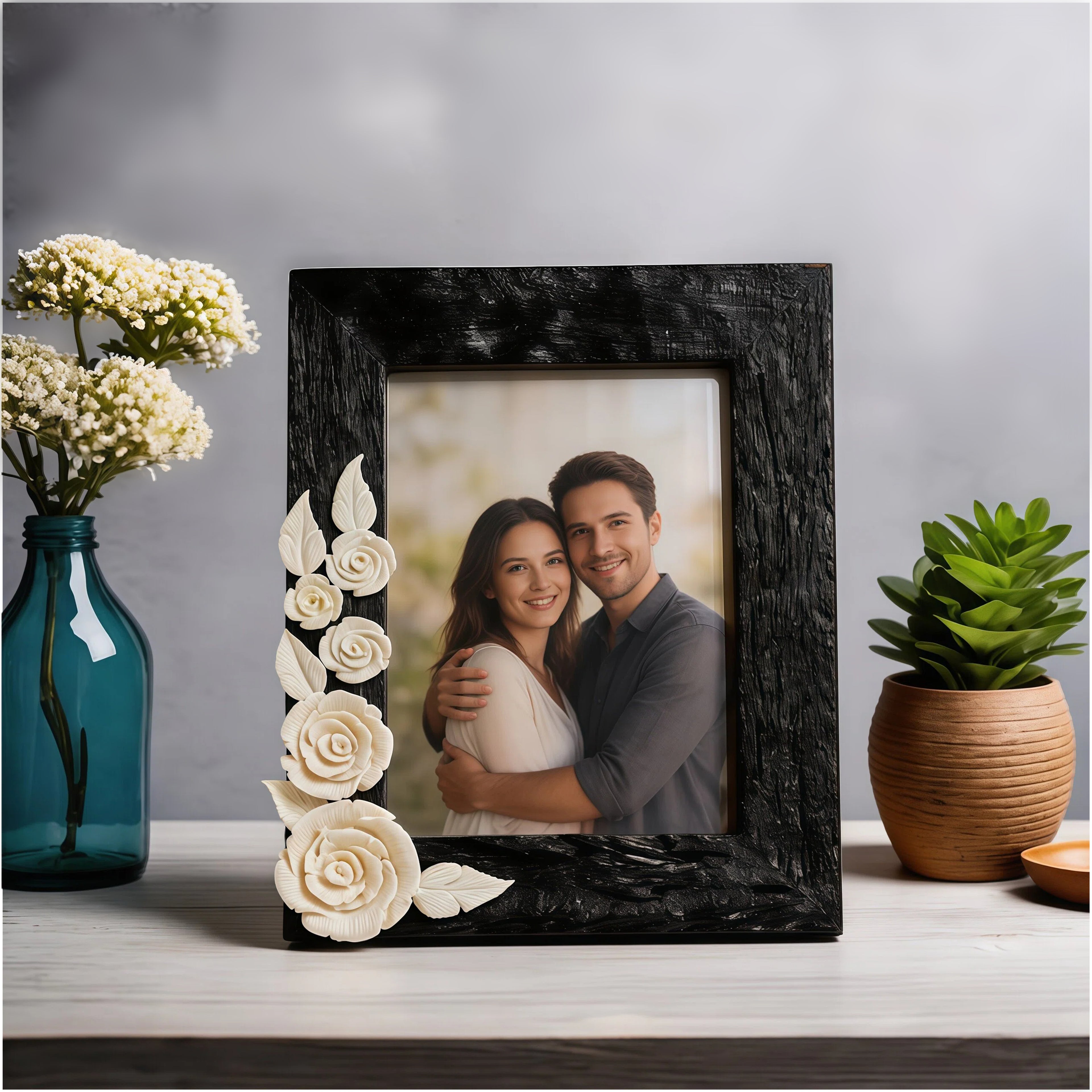 Ivory Rose Heritage frame