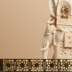 Intricate Cutwork Hauda