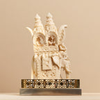 Intricate Cutwork Hauda