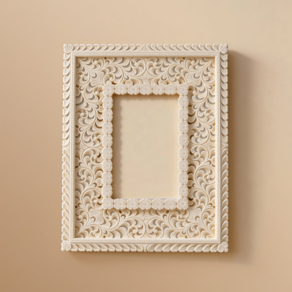 Ivory Look Alike Frame