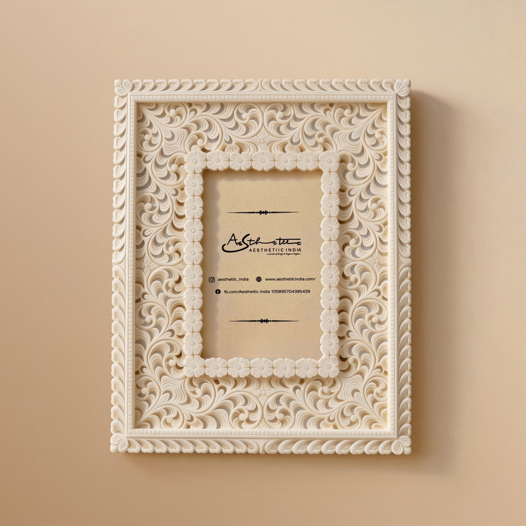 Ivory Look Alike Frame