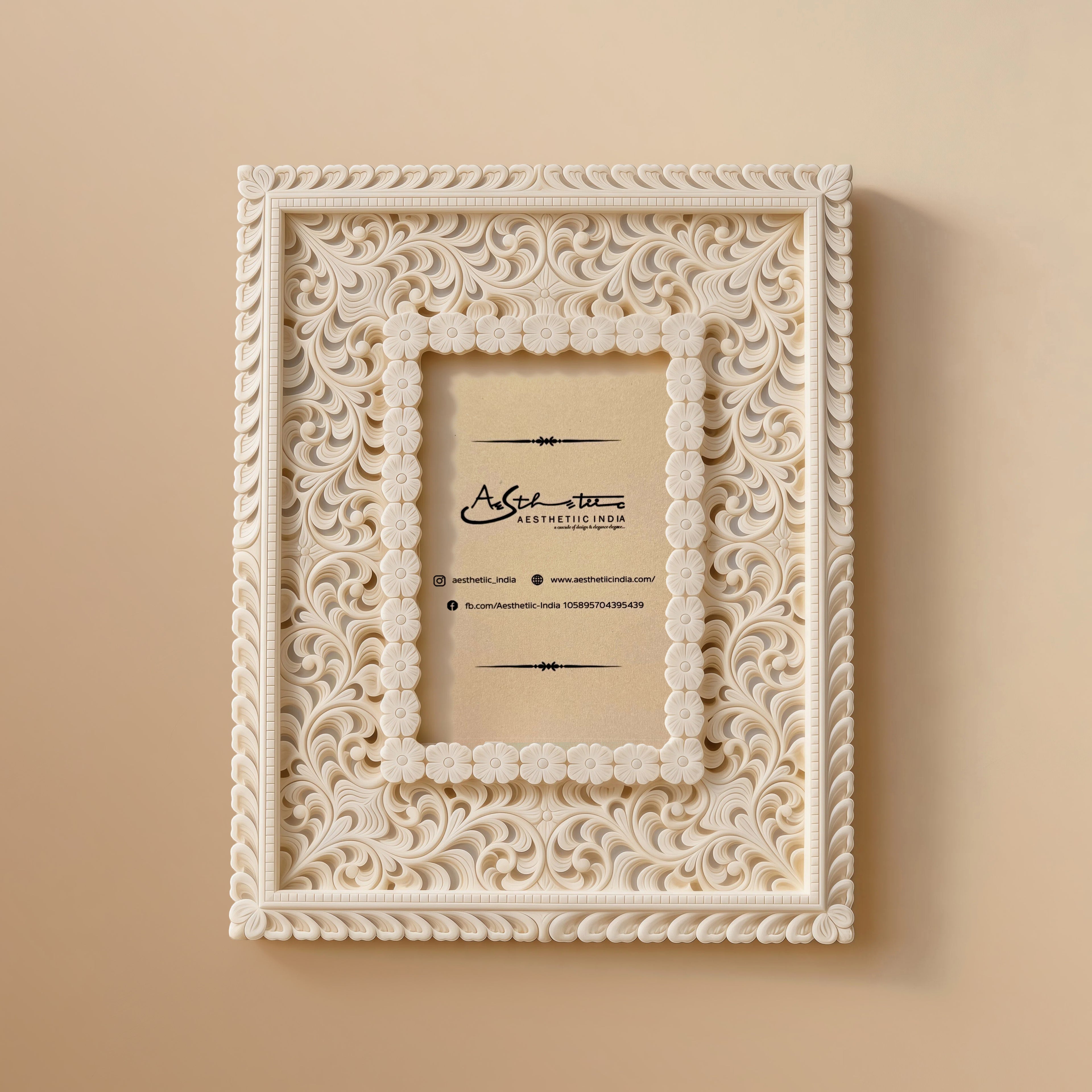 Ivory Look Alike Frame