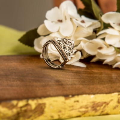 Cleopatra Handmade Silver Rings