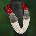 Mani Jewel Silver Necklace