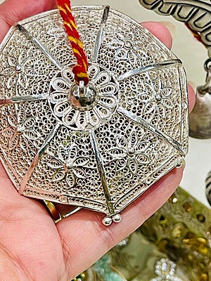 Silver Filigree Chatri(customisable)