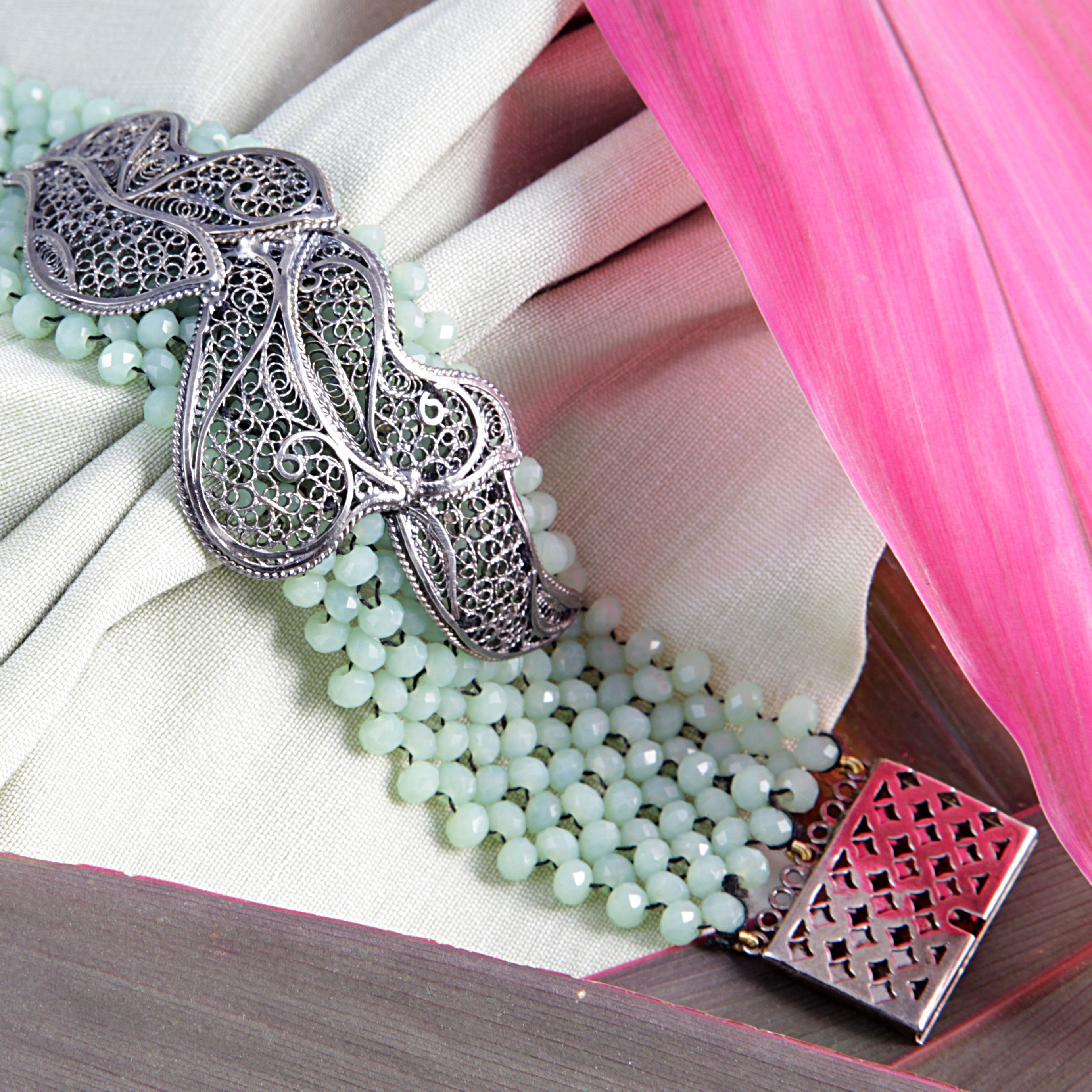 Oceana Oxidised Bracelet