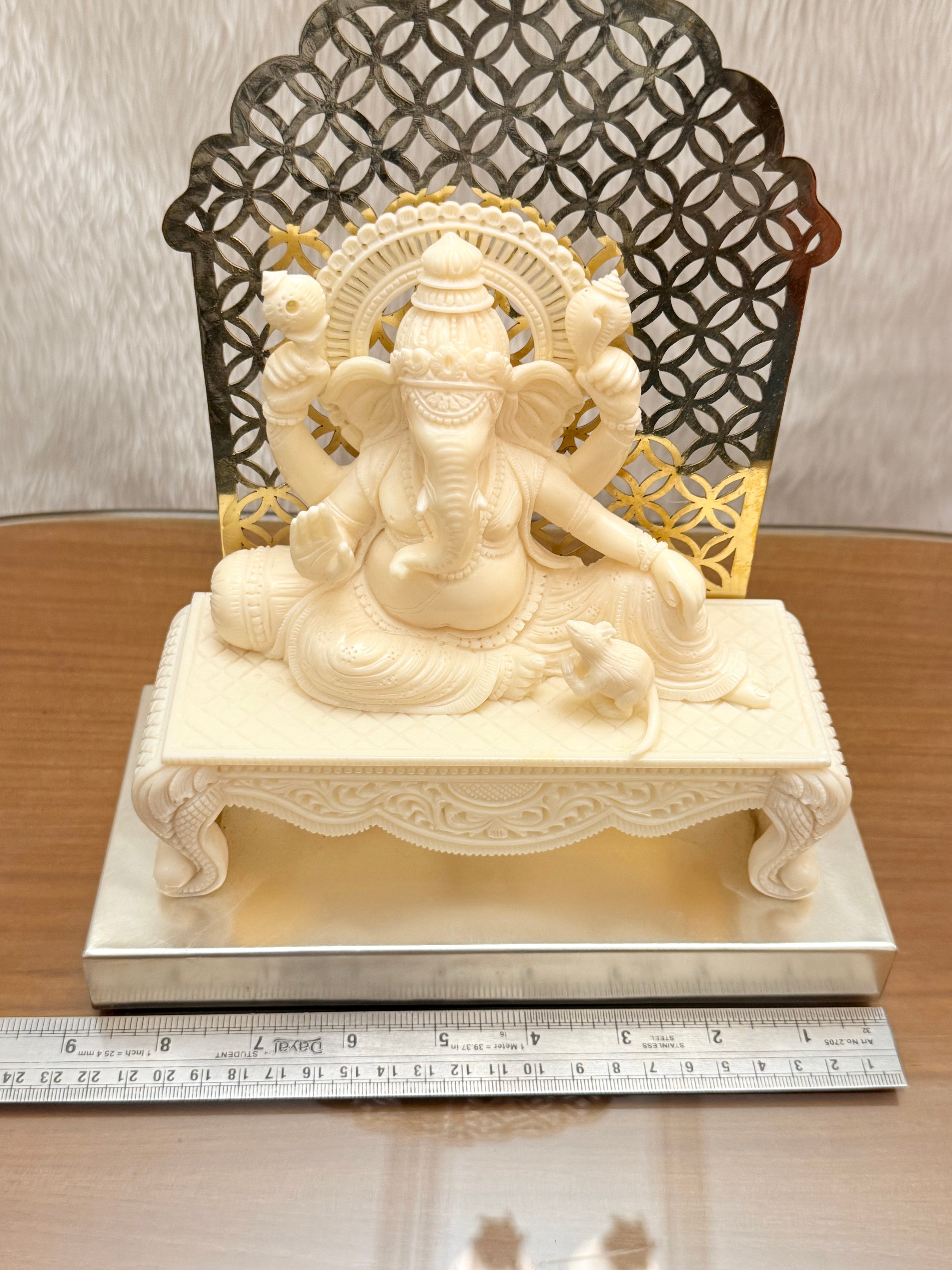 Ivory Look Alike Ganesha