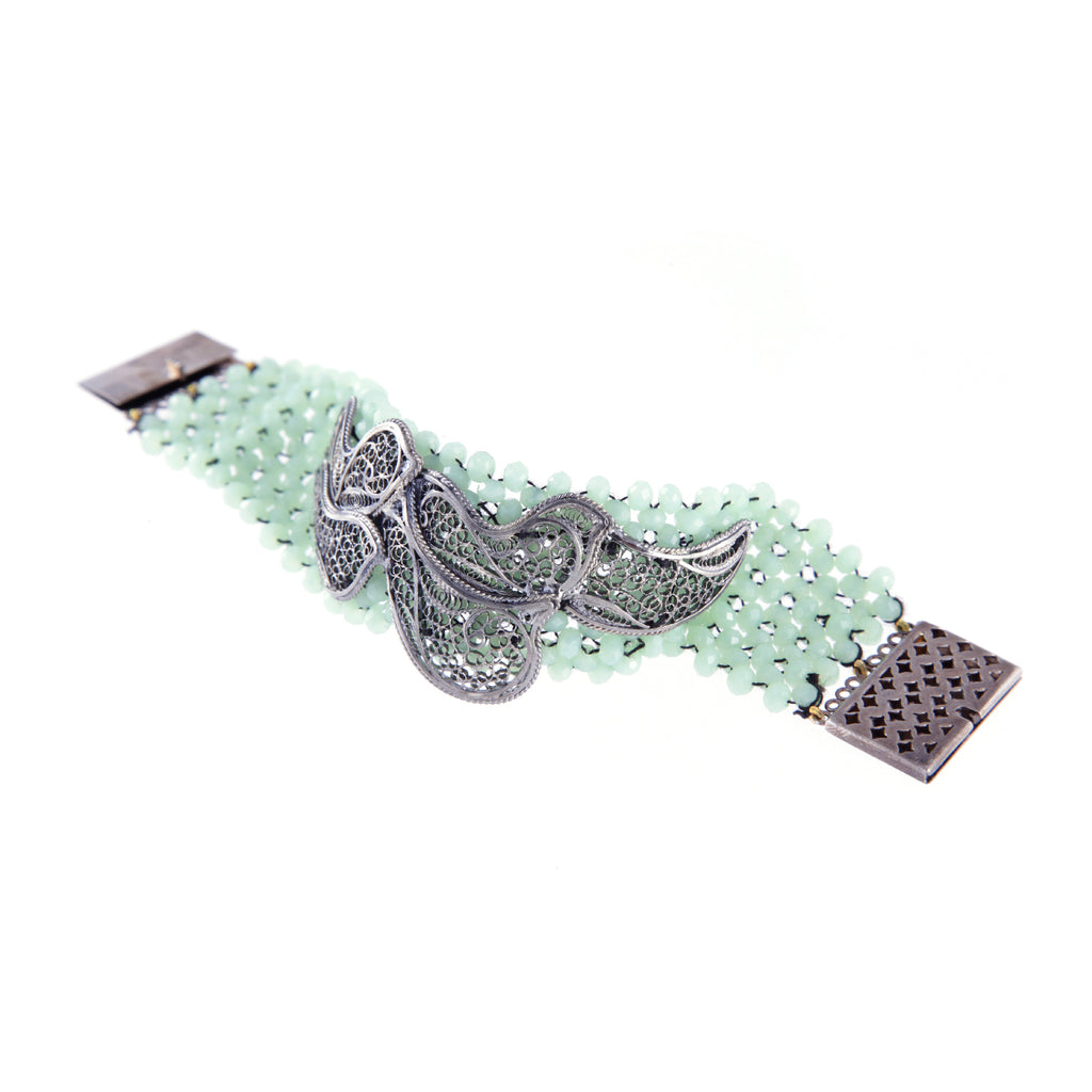 Oceana Oxidised Bracelet
