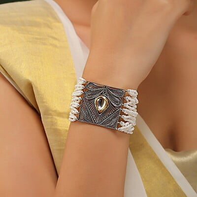 Raj-Kanya Silver Bracelet