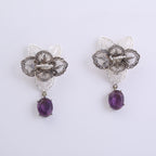 Orquidea Silver Earrings Studs