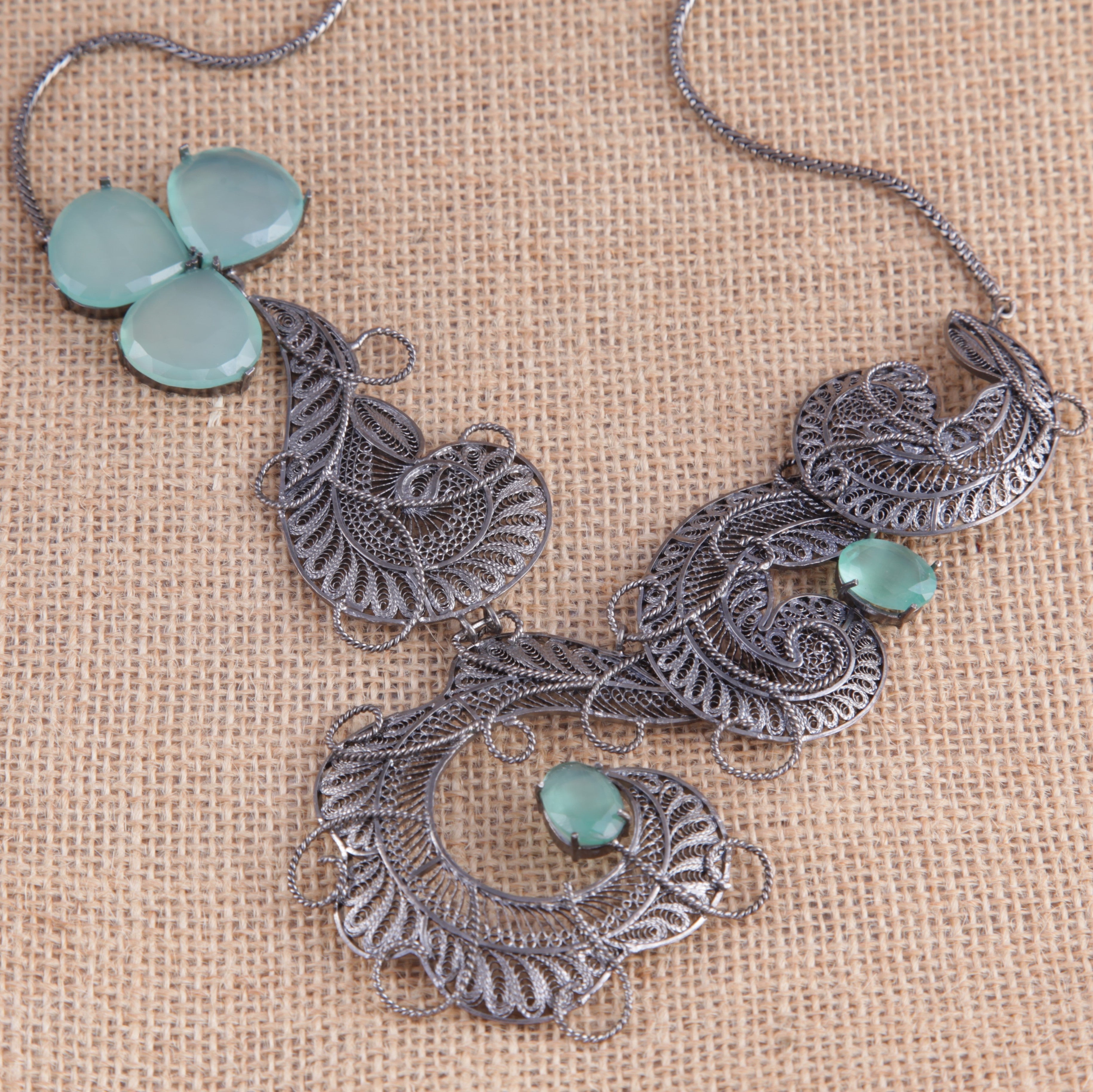 Oceana Silver Necklace