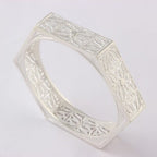 Mehwish Silver Bangle for women