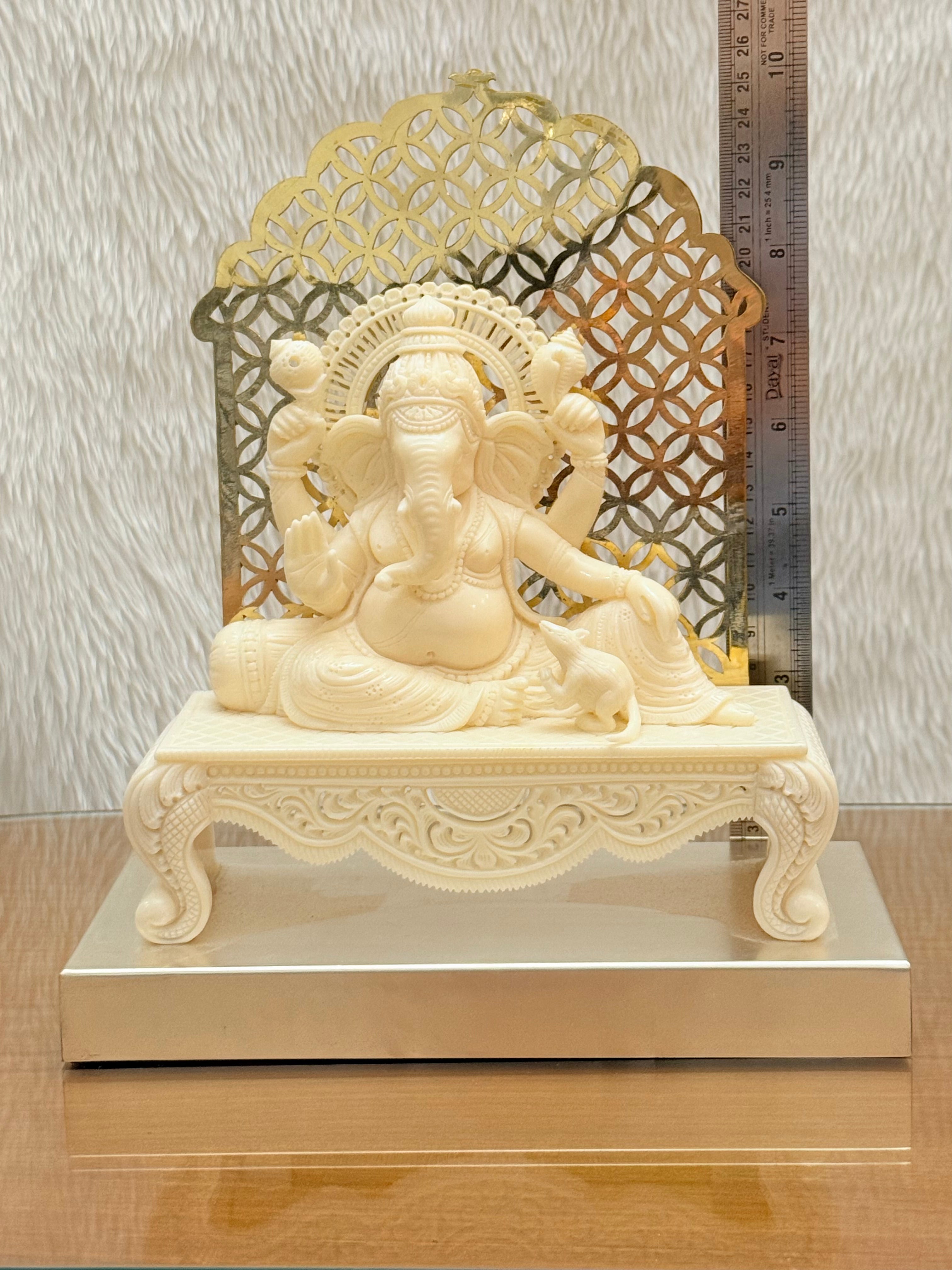 Ivory Look Alike Ganesha