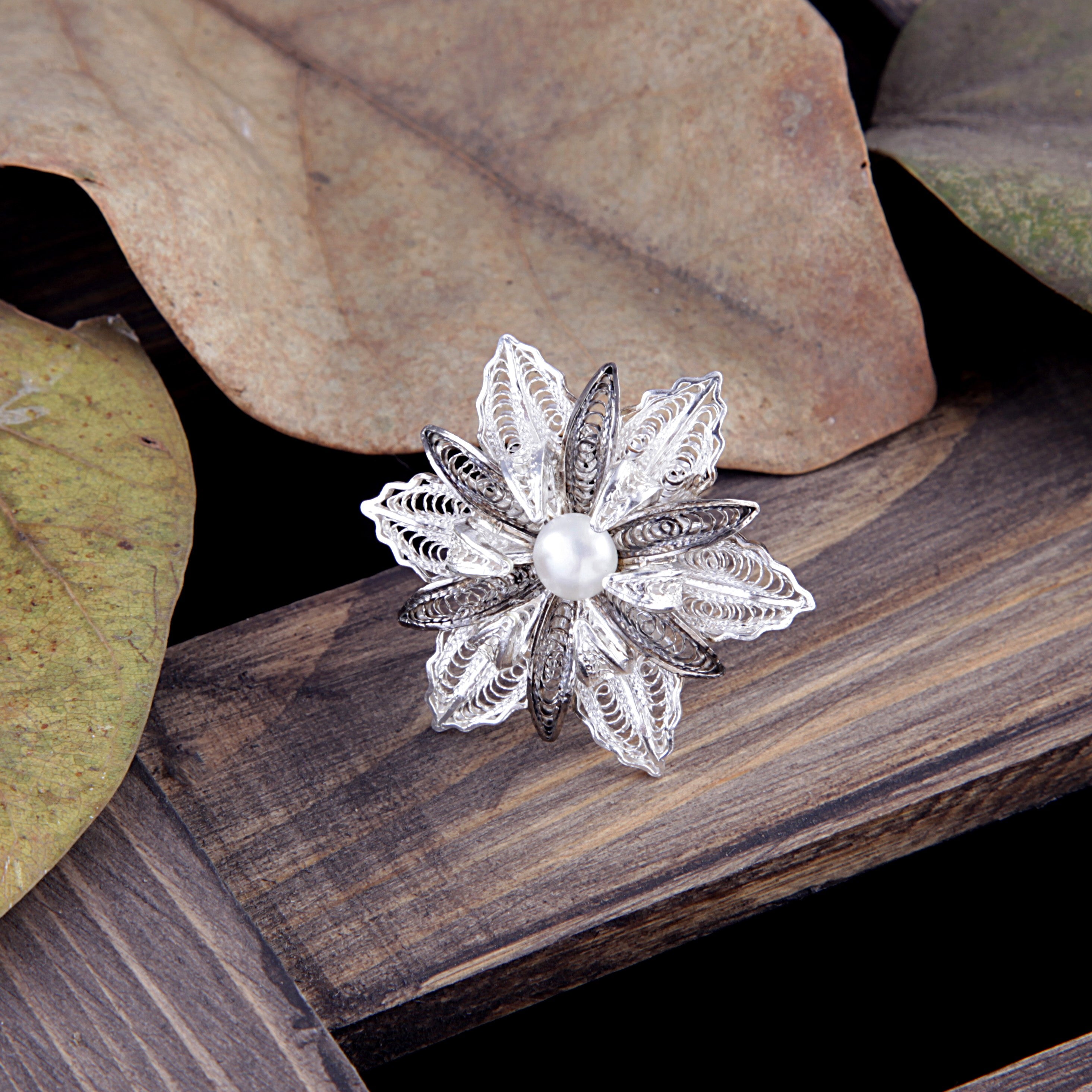 Nanala Sterling Silver Ring