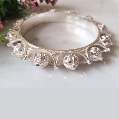 Amira Sterling Silver Bangle