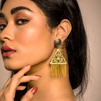 Delilah Silver Earrings