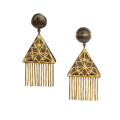 Delilah Silver Earrings