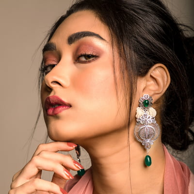 Manjari Filigree Danglers
