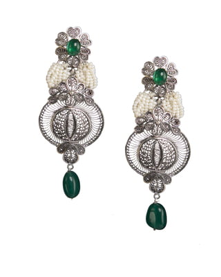 Manjari Filigree Danglers
