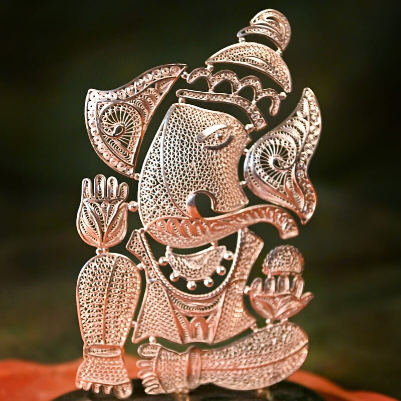 Ravishing Filigree Gajanana