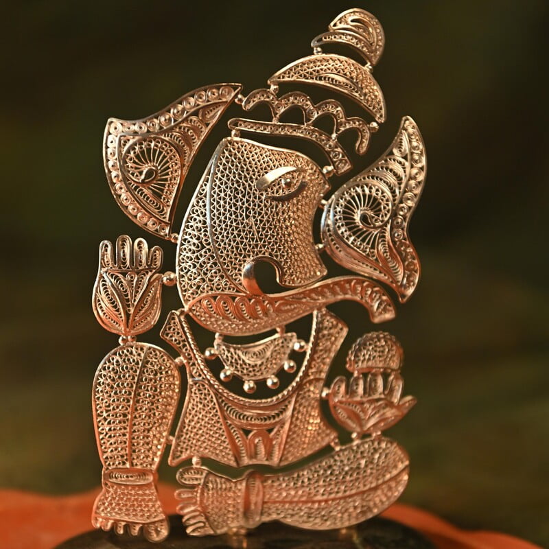 Ravishing Filigree Gajanana