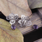 Orquidea Silver Earrings Studs