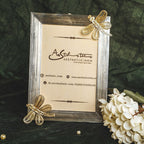 Eternal Gold Plated Dragonfly Photo Frame