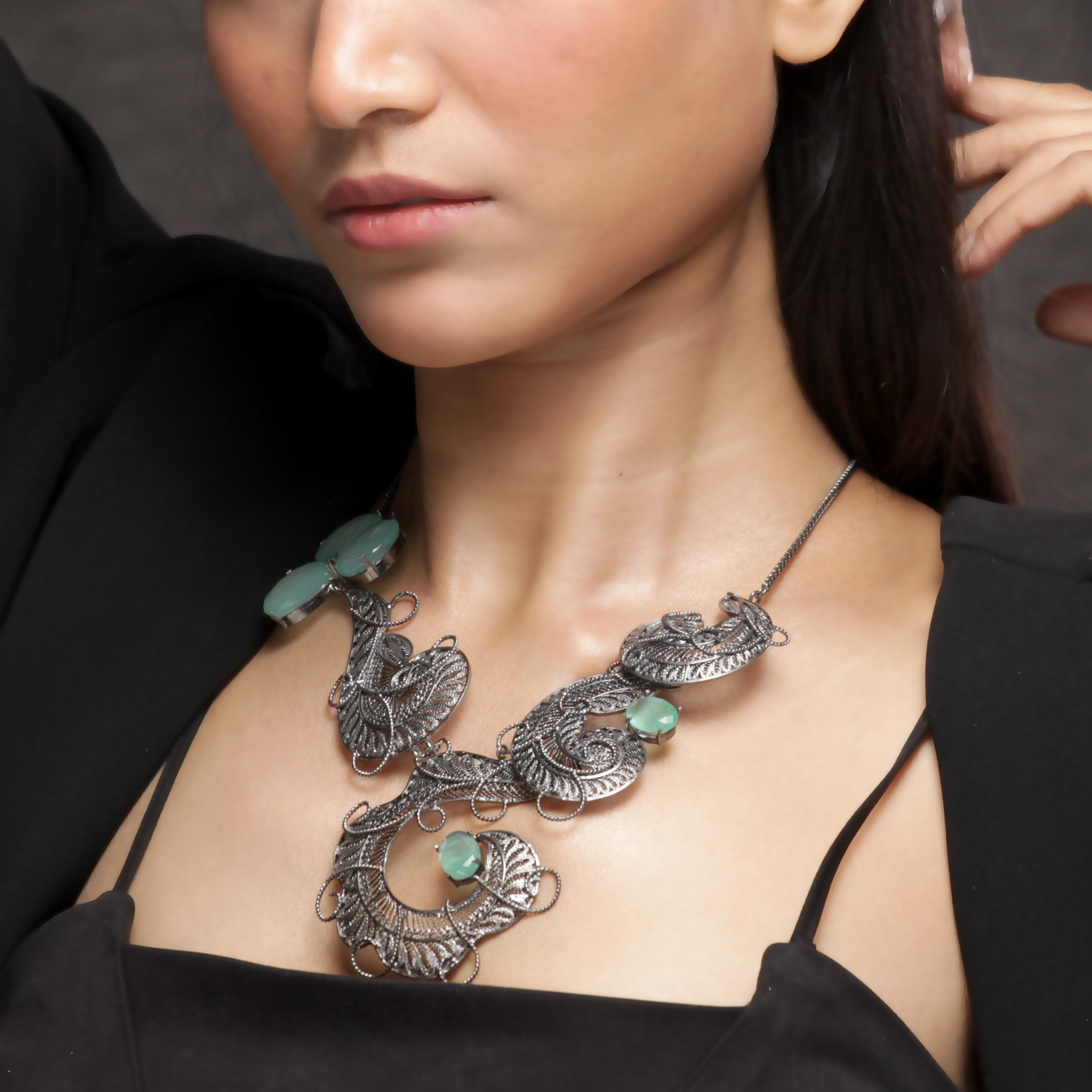 Oceana Silver Necklace