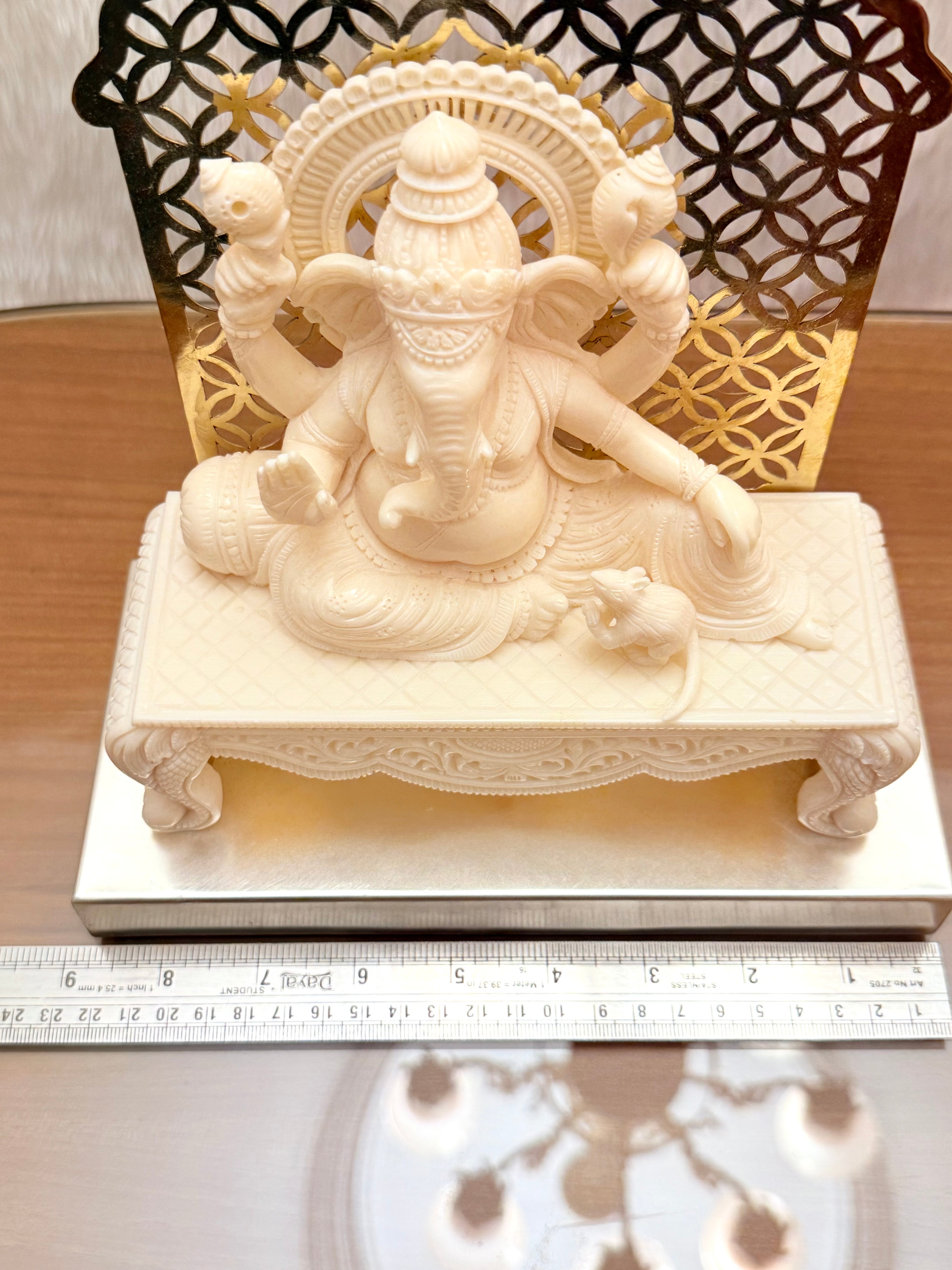 Ivory Look Alike Ganesha