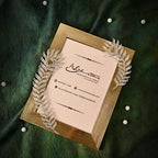 Royal Peacock Feather Filigree Photo Frame