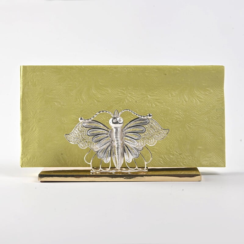 Empyreal Butterfly Filigree Napkin Holder