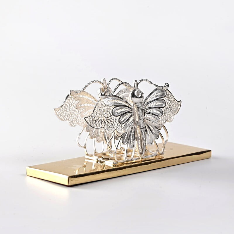 Empyreal Butterfly Filigree Napkin Holder