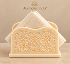 Ivory look alike napkin stand
