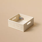 Ivory look alike square tray