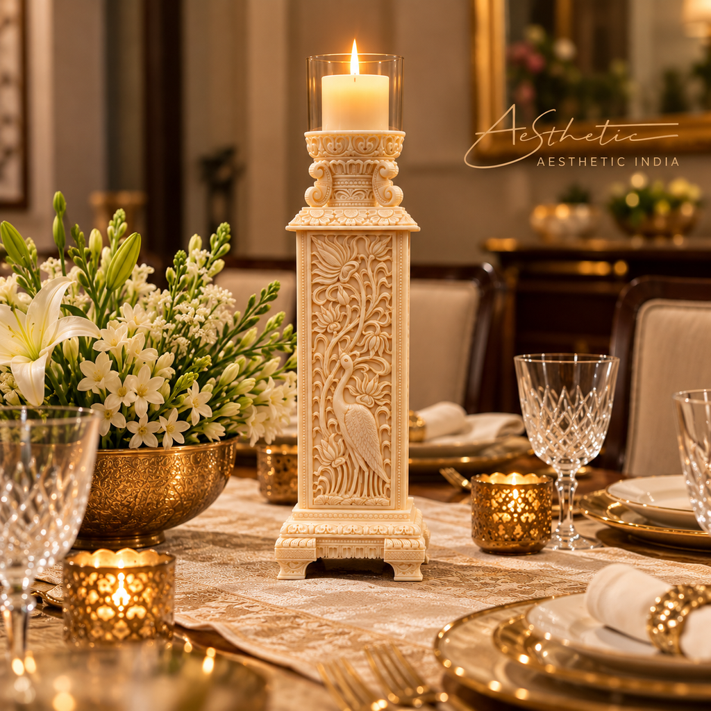 Heritage Swan candlestand(11 inches)