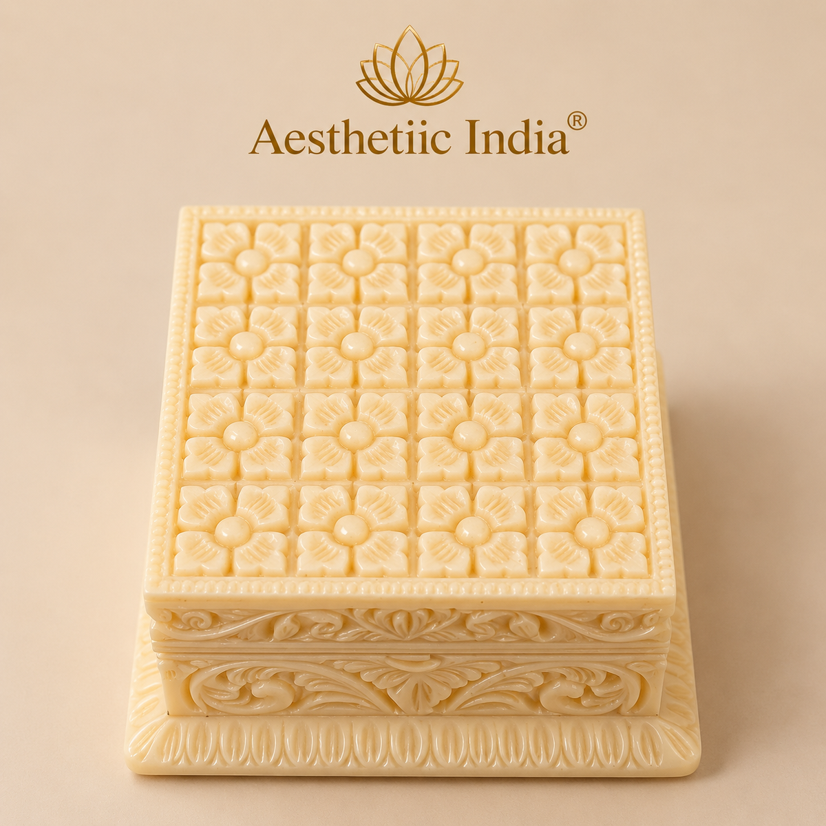 Ivory look alike Sikka/ Ginni box