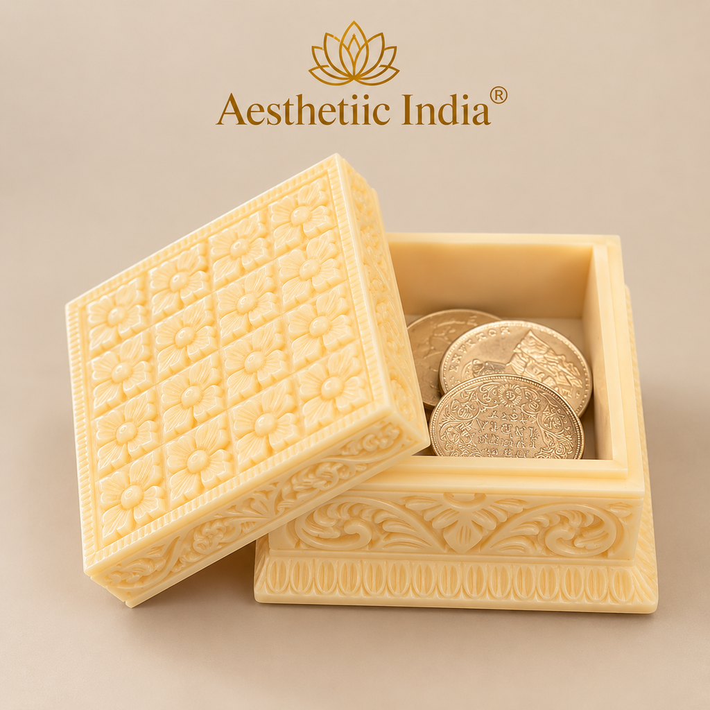 Ivory look alike Sikka/ Ginni box