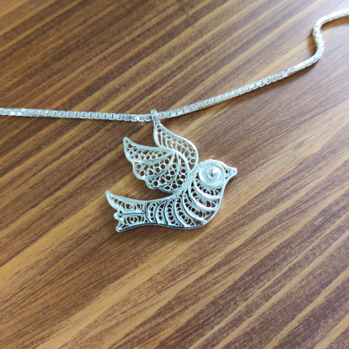 Aderyn Pure Silver Anklet