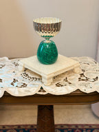 Ivory Look Alike Chowki 9 inch