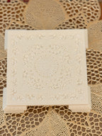 Ivory Look Alike Chowki 5 inch