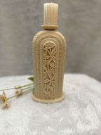 Ivory Look-Alike Dual Harmony Vases 12 inch