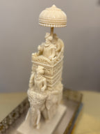 Ivory Look Alike Dome Hauda