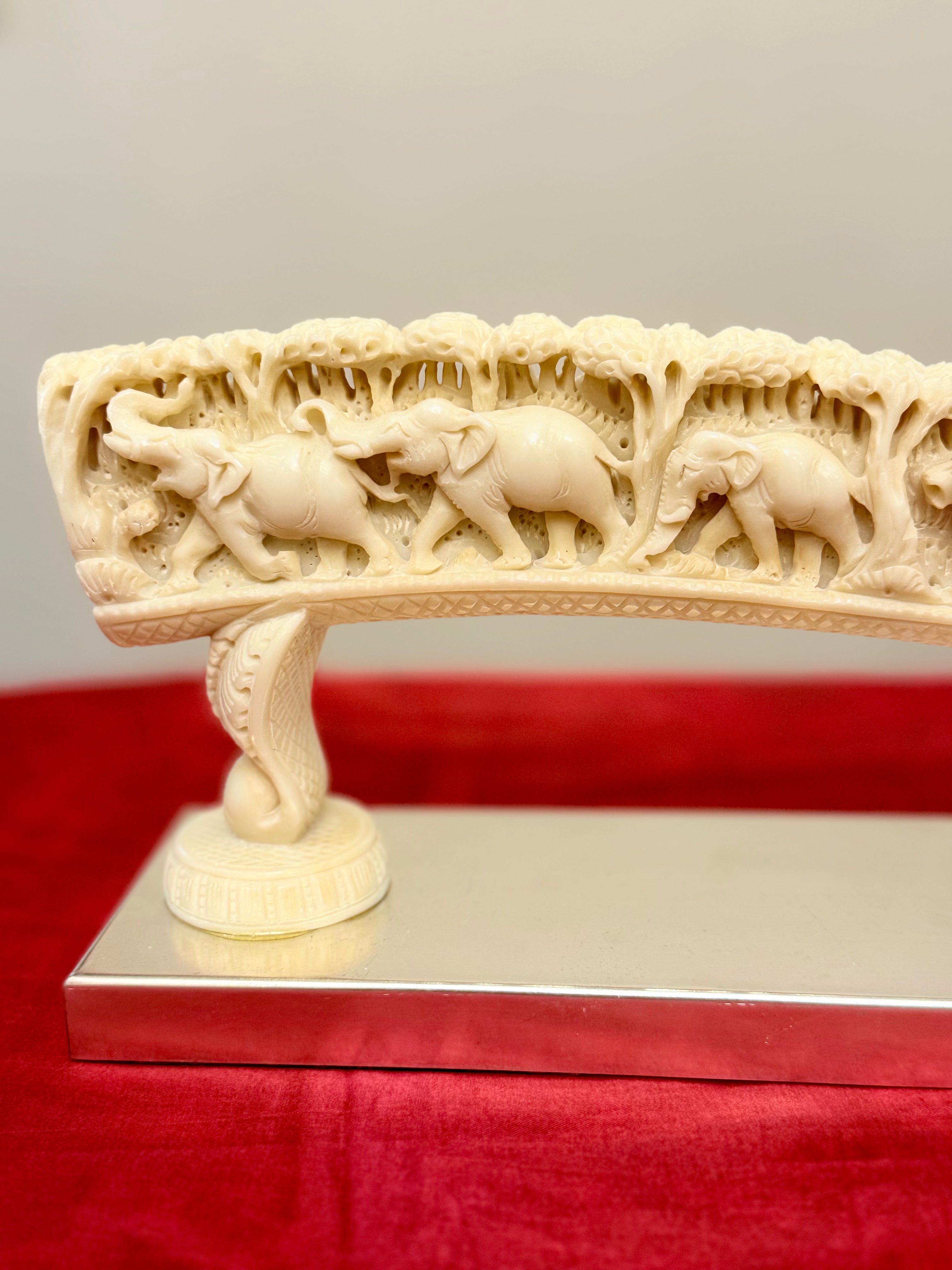 Ivory Look Alike Tusk