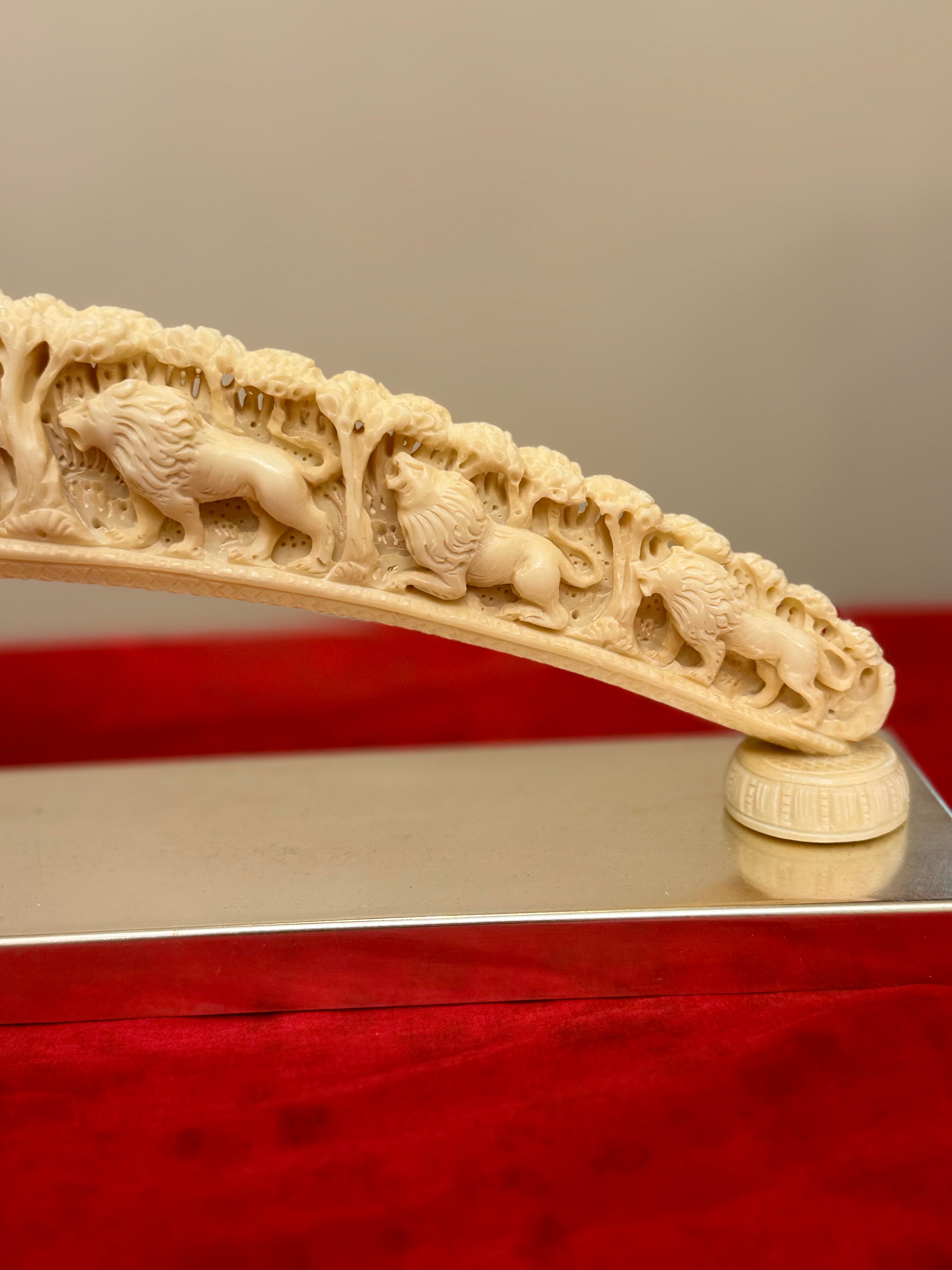 Ivory Look Alike Tusk