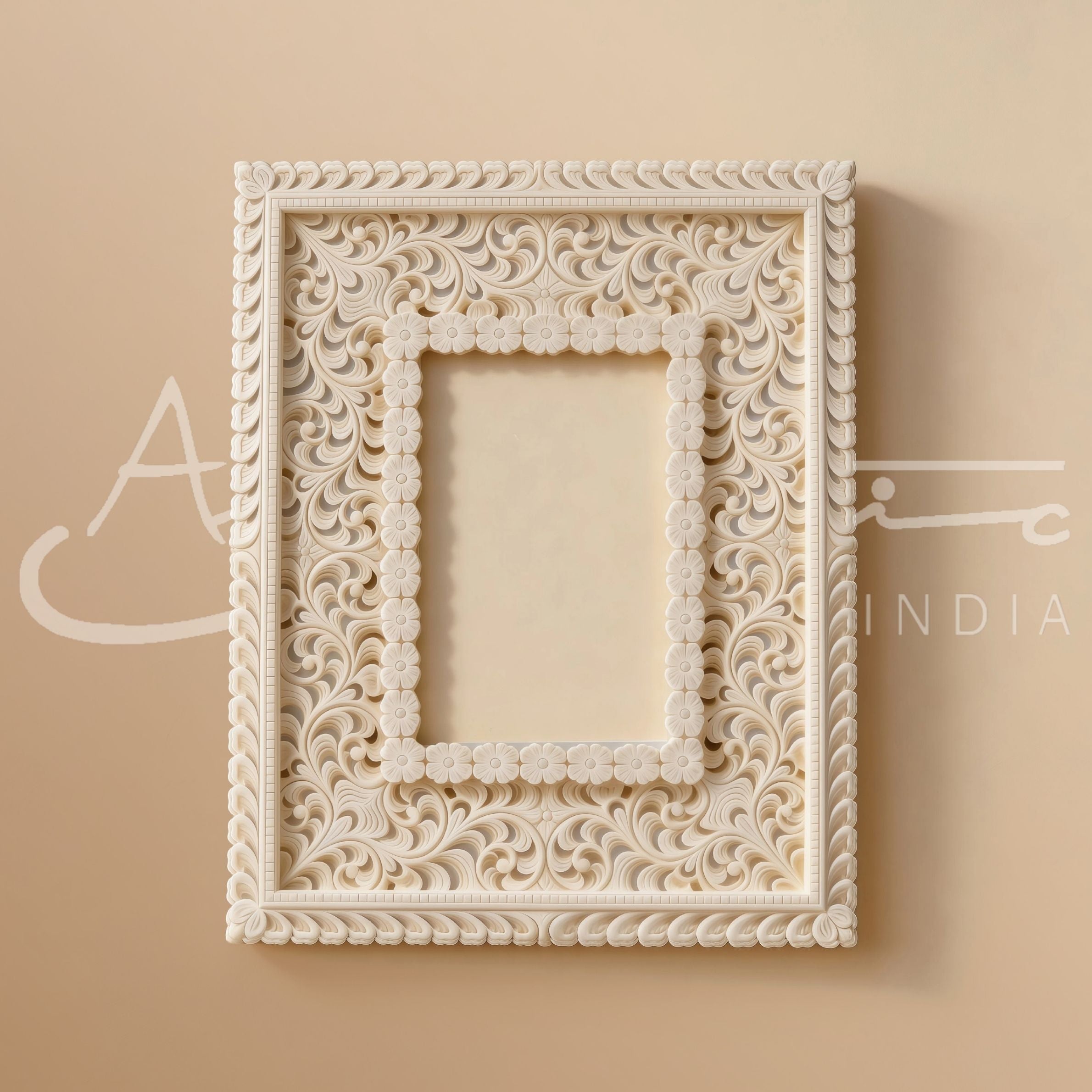 Ivory Look Alike Frame