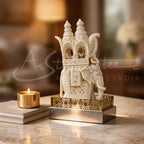 Intricate Cutwork Hauda