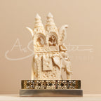 Intricate Cutwork Hauda