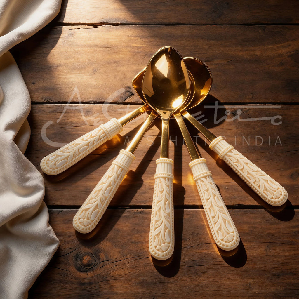 Five Serving spoon set