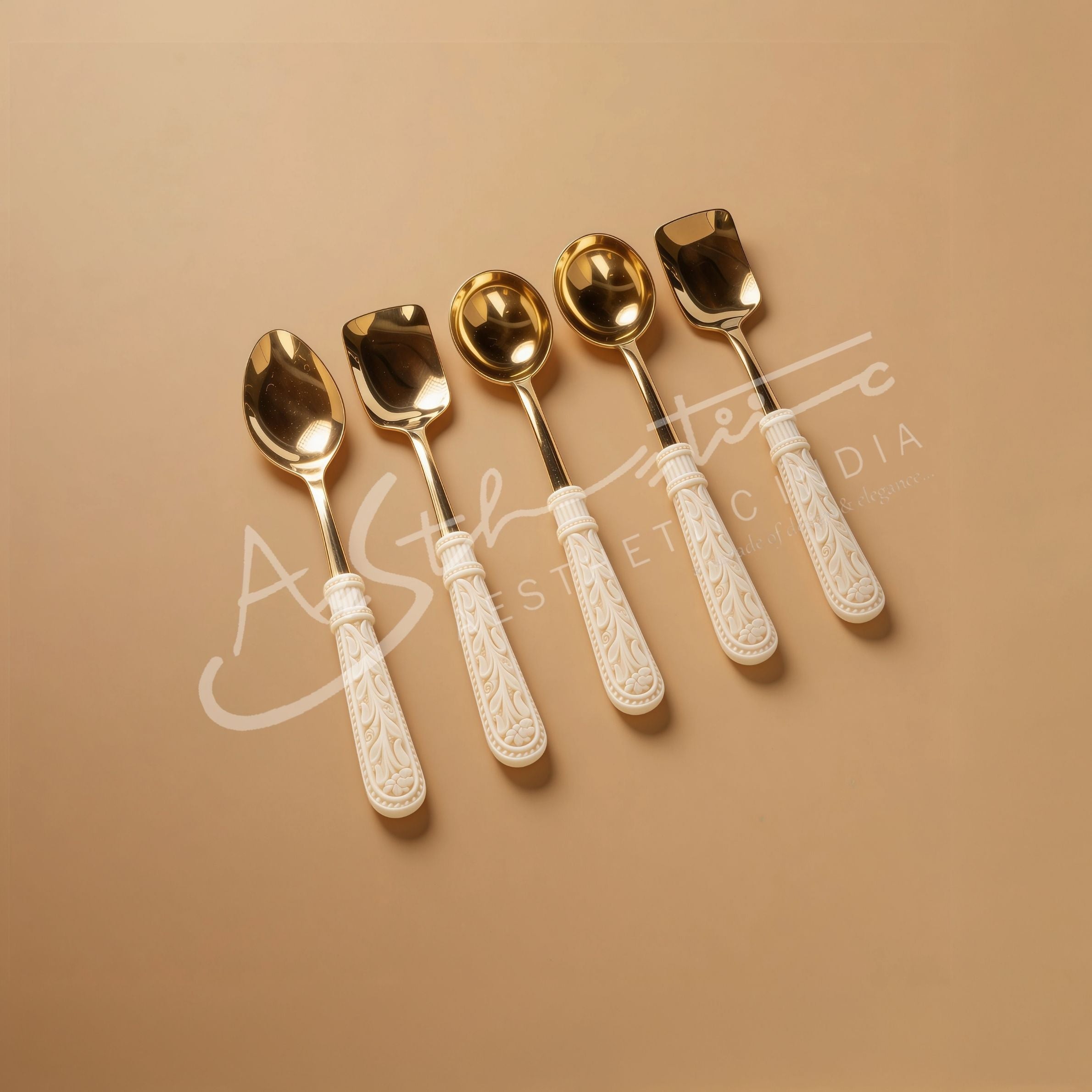 Five Serving spoon set