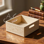 Ivory look alike square tray